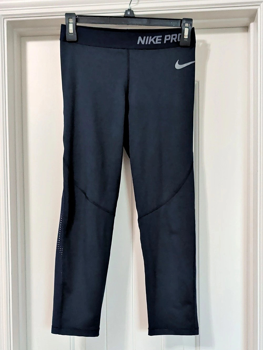 Nike Pro Hypercool Leggings in Navy